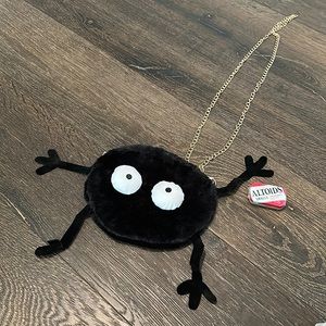 The soot sprites novelty bag with detachable crossbody chain